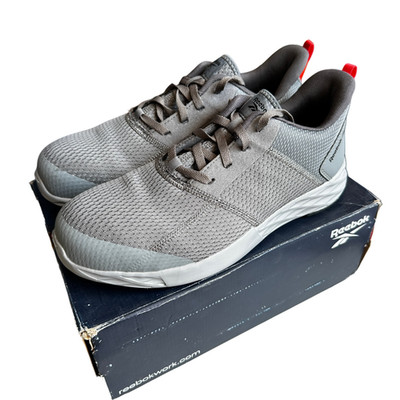 Reebok Work Astroride Strike Work Shoes Gray Wide Athletic RB4671 Mens Size 11W