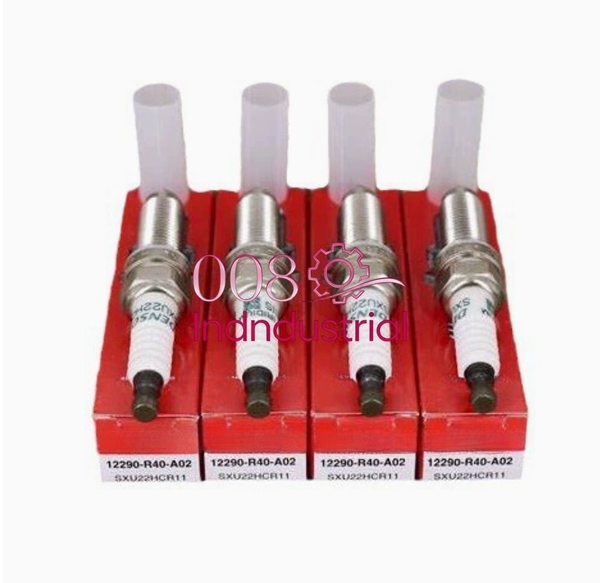 4Pcs NEW FOR Iridium Spark Plugs Fits For Denso 12290-R40-A02 SXU22HCR11S 3461
