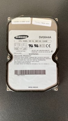 Retro Festplatte 3,5'' HDD Samsung SV0844A 8.5GB IDE/ATA