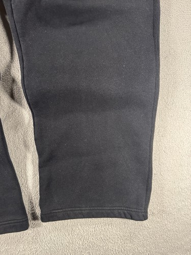 Vintage Nike Sweatpants Men’s M Black Drawstring Silver Tag Loose Baggy - Picture 5 of 19