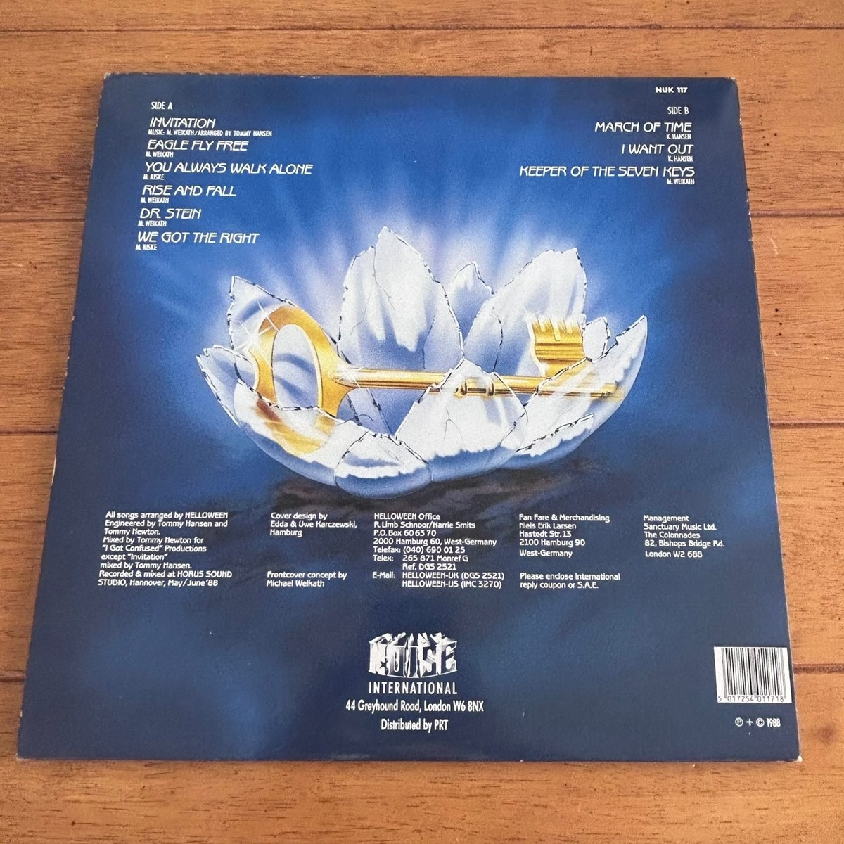 Helloween – Keeper Of The Seven Keys Part II LP 1988 Gatefold EEC