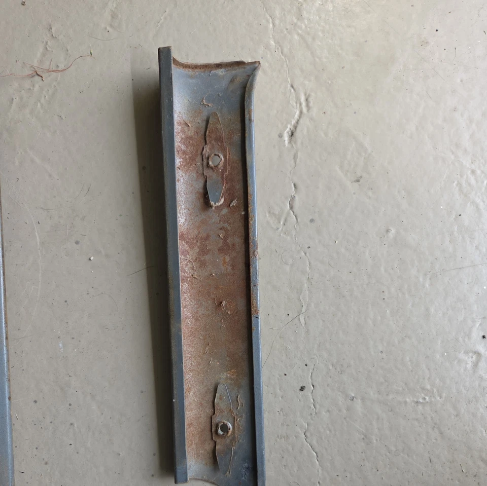 Chevy Impala 1959 1960 sedán de 2/4 puertas pilar C vela moldura Belair Delray Biscayne Foto 4 de 4