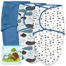 3-Pack Baby Swaddle Sleep Sacks Newborn Swaddle Sack Ergonomic Baby Swaddles