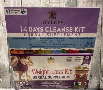 28 Day Cleanse Colon Detox Assorted Tea Caffeine Free 84 Foil Envelope Tea