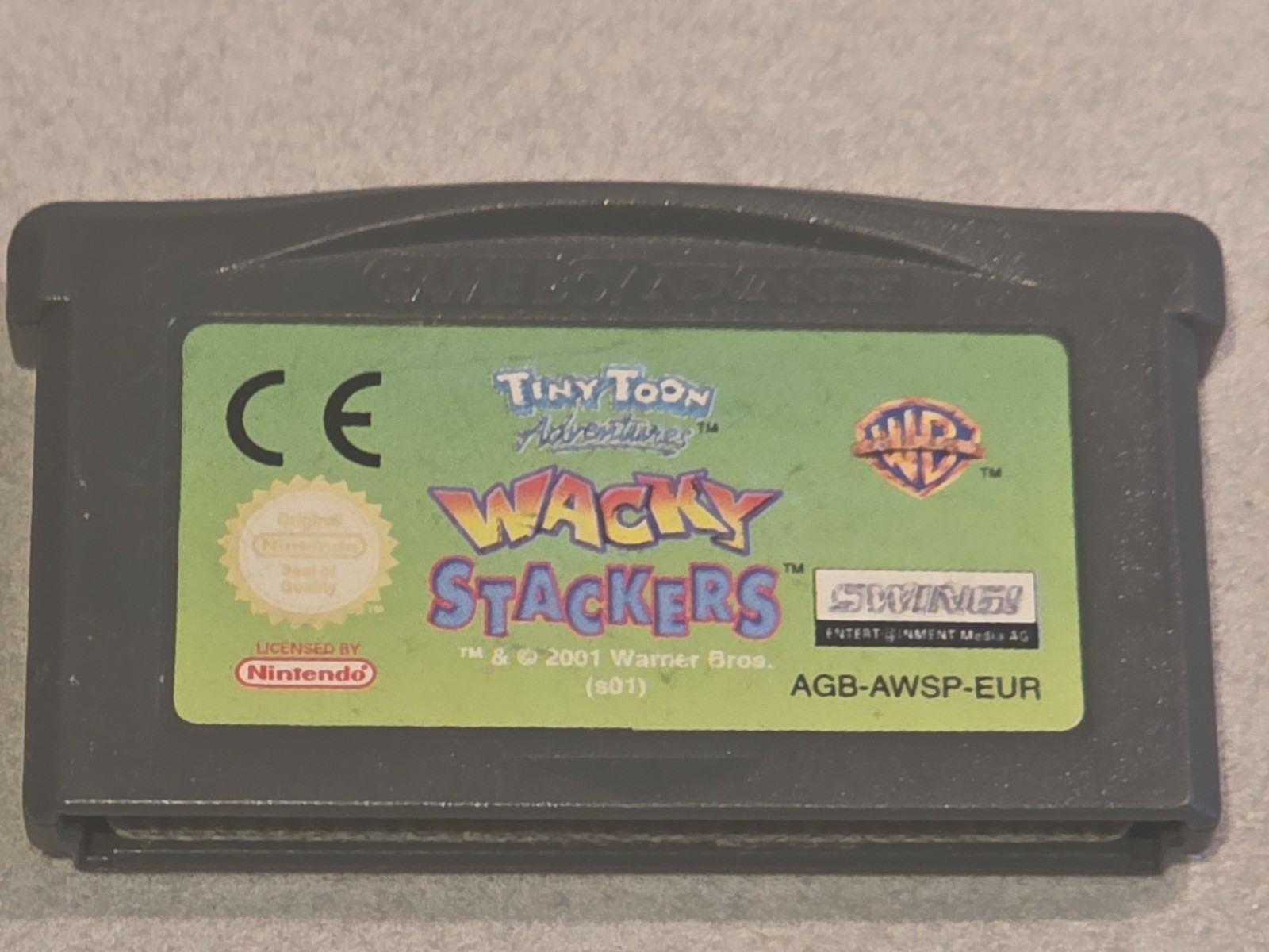TINY TOON ADVENTURES WACKY STACKERS NINTENDO GAMEBOY GAME BOY ADVANCE GBA