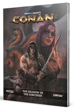 Conan: The Shadow of the Sorcerer - RPG Book, Modiphius 2d20, New Sealed