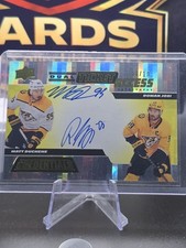 22 23 Credentials Dual Ticket Access Autograps Roman Josi Matt Duchene # 6 / 10