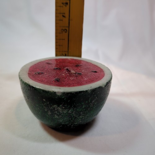 5 Half Watermelon Wax Decorative Candle Sparkles Summer Home Decor Party - Picture 13 of 14