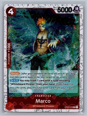Marco (Jolly Roger Foil) OP02-018 PRB-01 NM