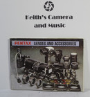 Original Pentax Lenses and Accessories guide book manual photo camera lens