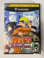 Naruto Clash of Ninja Nintendo GameCube Case Disc Tested Authentic 2006