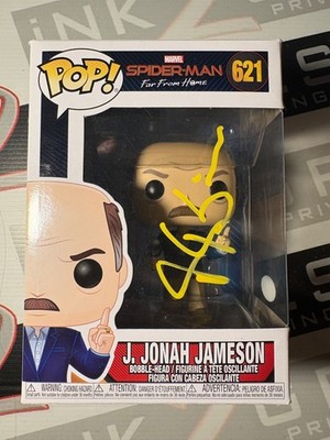 J K Simmons Signed J.Jonah Jameson Funko Pop! Autograph ACOA Spider-man Marvel