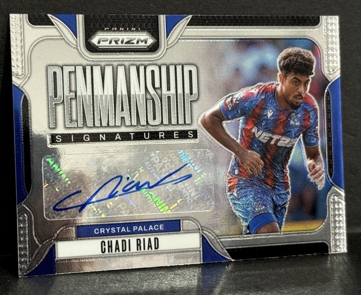 2024-25 Panini Prizm Premier League Crystal Palace Chadi Riad