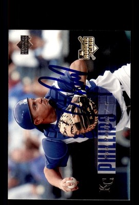 Signed Baseball Card Auto Paul Phillips 2006 Upper Deck #1092 Kansas City Royals