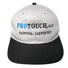Pro Touch LLC Painting Carpentry Snapback Hat White One Size Otto