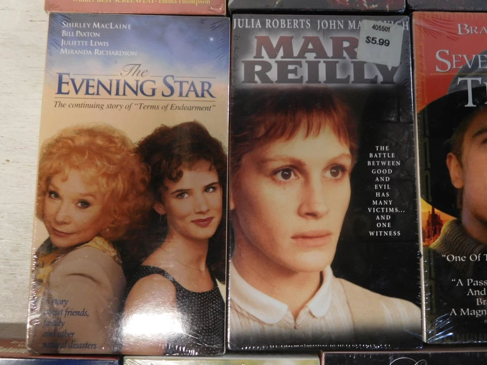 13 Vintage, New & Sealed CLASSIC VHS Tapes Movies Films Lot - Image 4 of 4