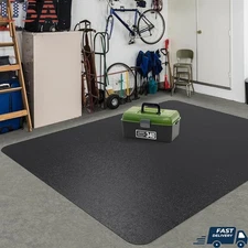 Waterproof PVC Floor Mat Non-Slip Spill Protection Easy Clean Customizable Fit