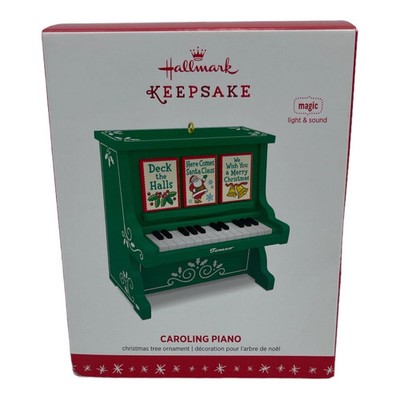 Hallmark Keepsake Ornament Caroling Piano 2016 Light and Sound-522-70