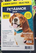 PetArmor Plus Flea and Tick Treatment for Dogs - for medium size dogs