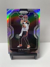 2020 Panini Chronicles - Prizm Black Joe Burrow #PB-1 Silver (RC)