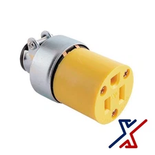 3 Prong, 110v Replacement Female Electrical Socket (1-120 Sockets) by X1 Tools