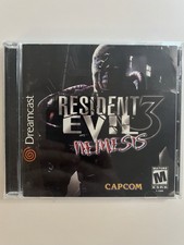 RE3 Resident Evil 3: Nemesis Sega Dreamcast NTSC-U/C Manual CIB Authentic
