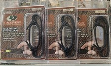 3 Mossy Oak 3-PACK String D-Loop Compound Bow Release Aid Archery Hunting
