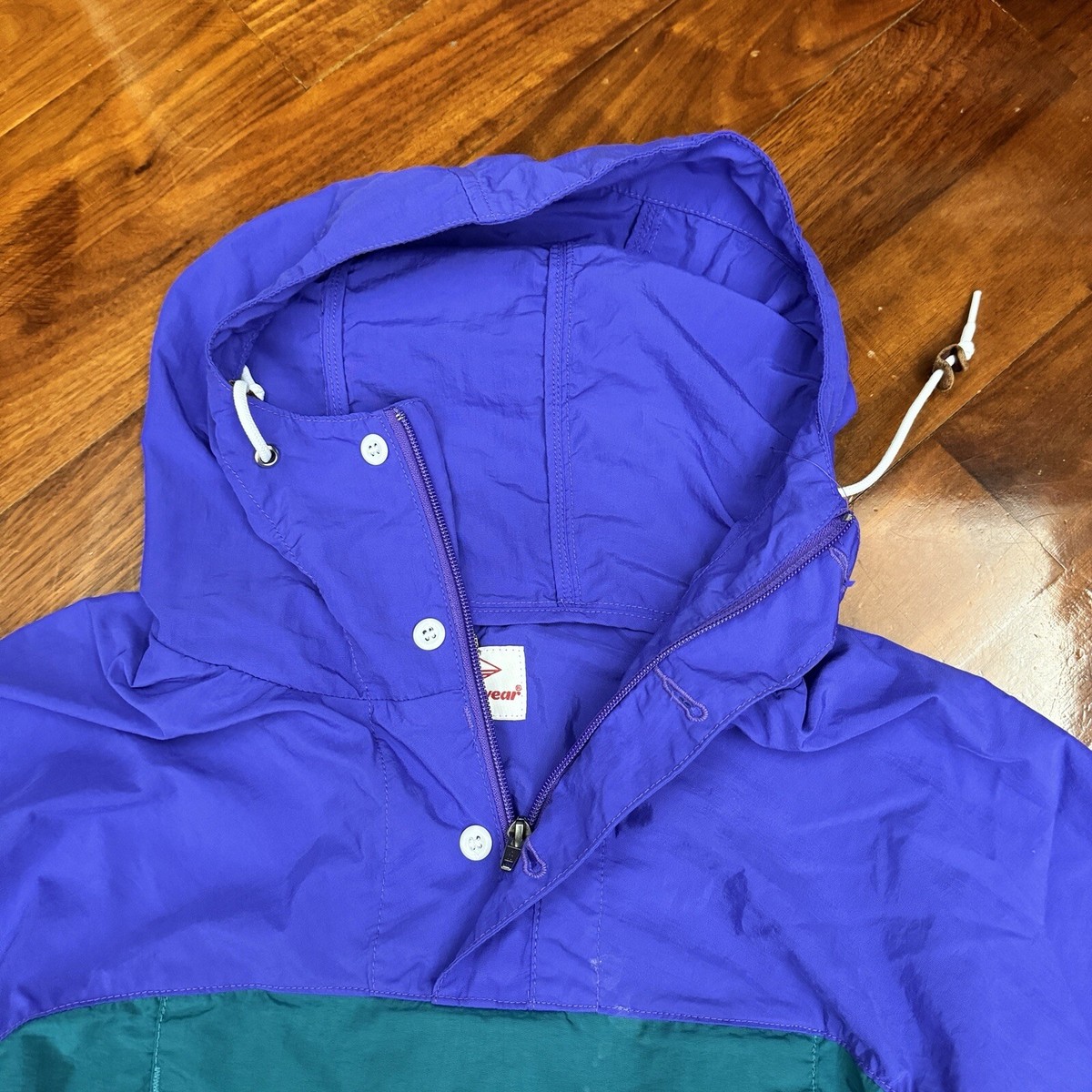 Battenwear Packable Anorak Lightweight Nylon Sz M Made In USA 
