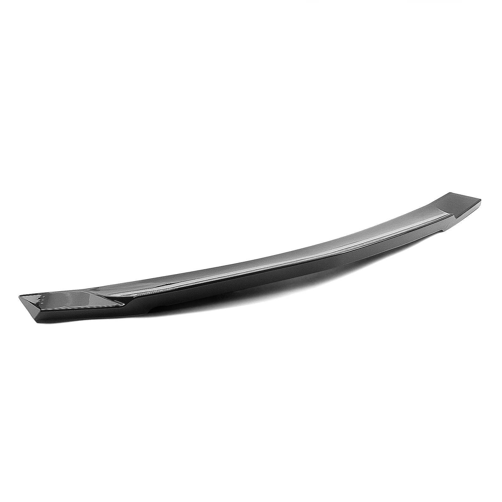 1pc Rear Trunk Spoiler Lip Gloss Black For Cadillac CTS 2008-2013 Sedan ...