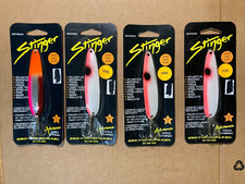 4 of Michigan Stinger 3-3/4" Fishing Lures Trolling Spoons NIP