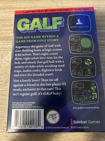 GALF NES Limited Run Games White Cart Nintendo Complete Sealed Rare Golf Story
