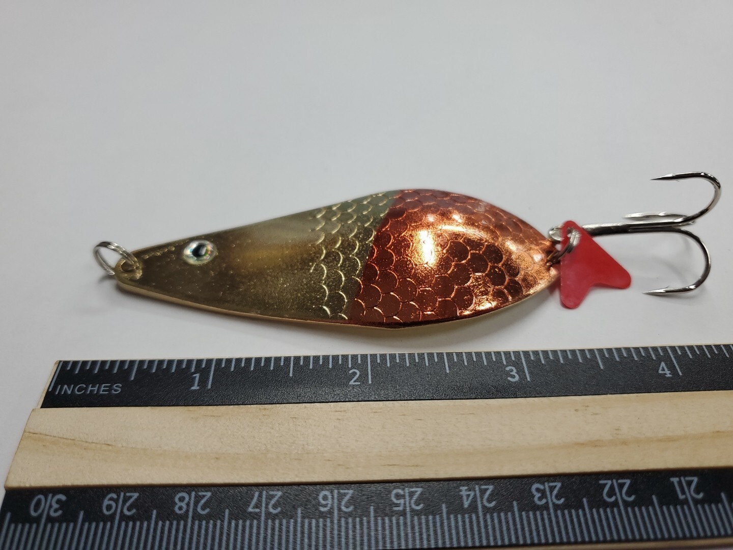 Lot of 40 Flash Spoons 1.5 oz. - Copper & Gold - Salwater/Freshwater - 4" - Bulk - Image 3