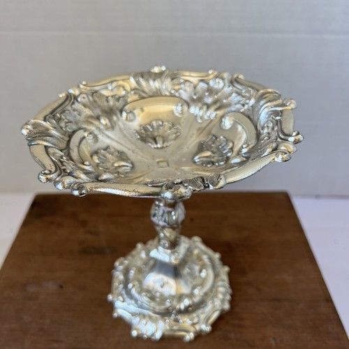 Holiday Imports Silverplate Pedestal Candy Dish Made in Japan Nice Weight - Picture 1 of 9