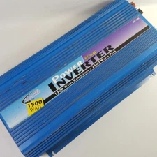 Tracker Model 326-1500 1500W Power Inverter Continuous DC to AC 2500 Peak