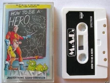 Sinclair ZX Spectrum 48K Game - HOW TO BE A HERO - Mastertronic - Tested