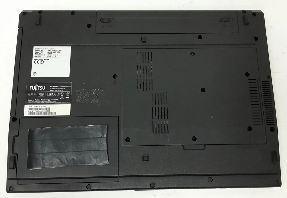 Fujitsu Esprimo Mobile V6555 Z17M 3.0 - Core 2 Duo T5870 2GHz - 2GB Ram - 15.... - Image 4 of 4