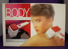 Vintage: Masażer do ciała Carmen Deep Heat ze wszystkimi załącznikami. Wygląda nieużywany