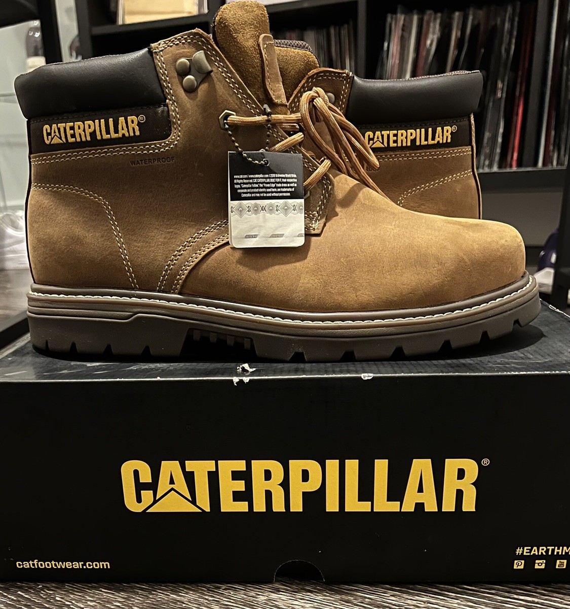 Caterpillar Outbase Steel Toe P91209 Leather Brown  display picture 2