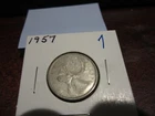 1957 - Canada quarter - Silver - Canadian 25 cents