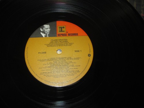 Frank Sinatra Vinyl LP-She Shot Me Down-1981 Reprise Records - Picture 5 of 8