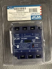 ICM Controls ICM401C Phase Loss & Reversal Protection Devices Lot Of (59)