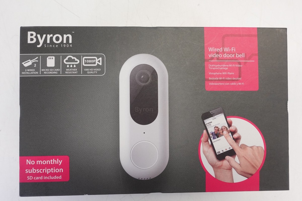Byron Ring Doorbell Wired Byron 776 Ring Doorbell Online