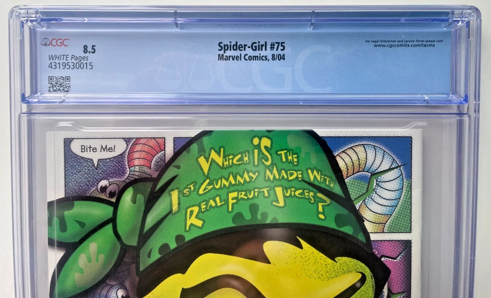 Spider-Girl #75 CGC 8.5 Comic 1st Black Costume 2004 Marvel MCU Tom Defalco - Image 4 of 4