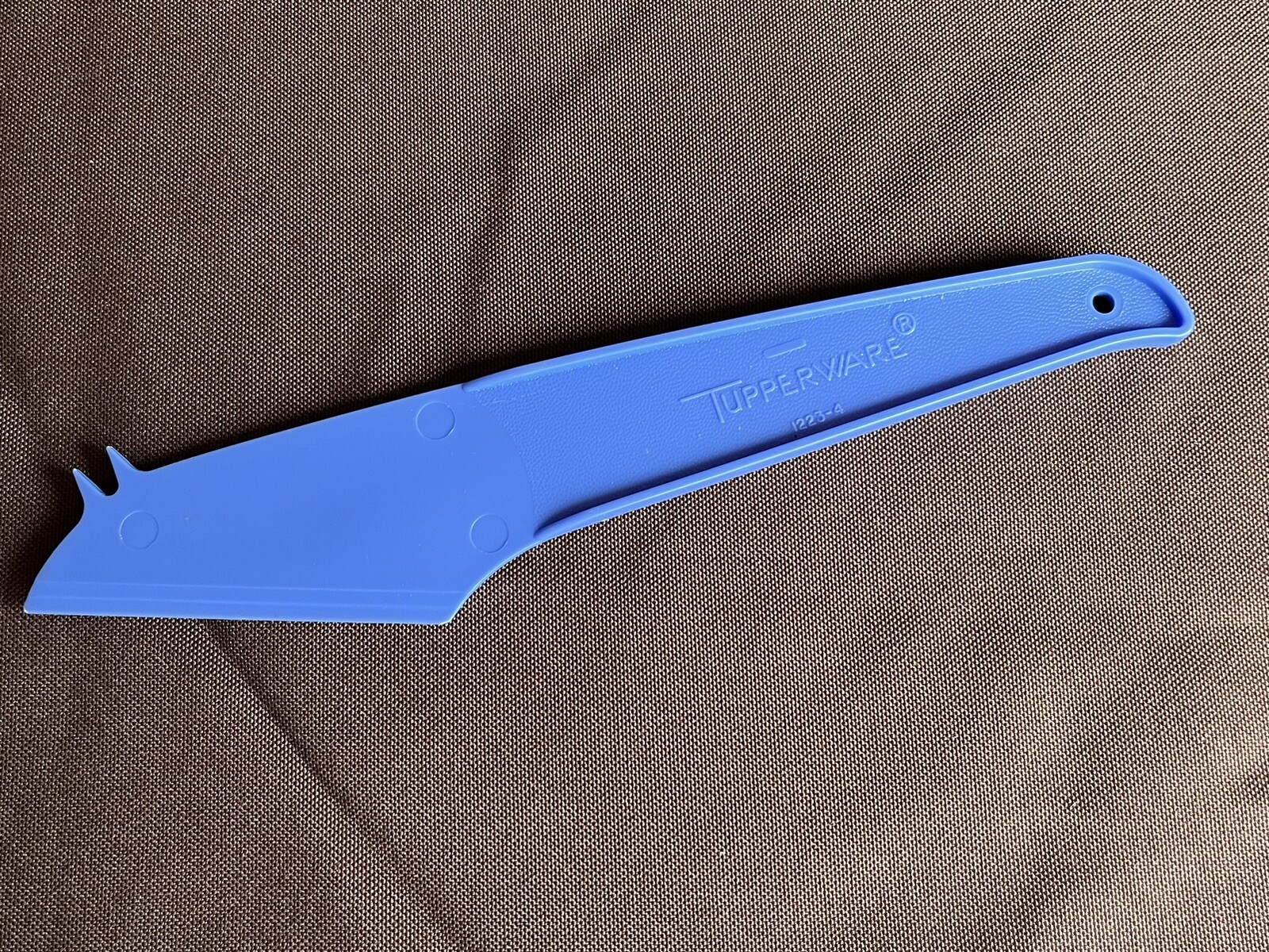 Vintage Tupperware Cheese Sausage Slicer Blue Model #1223-4 7.75 ...