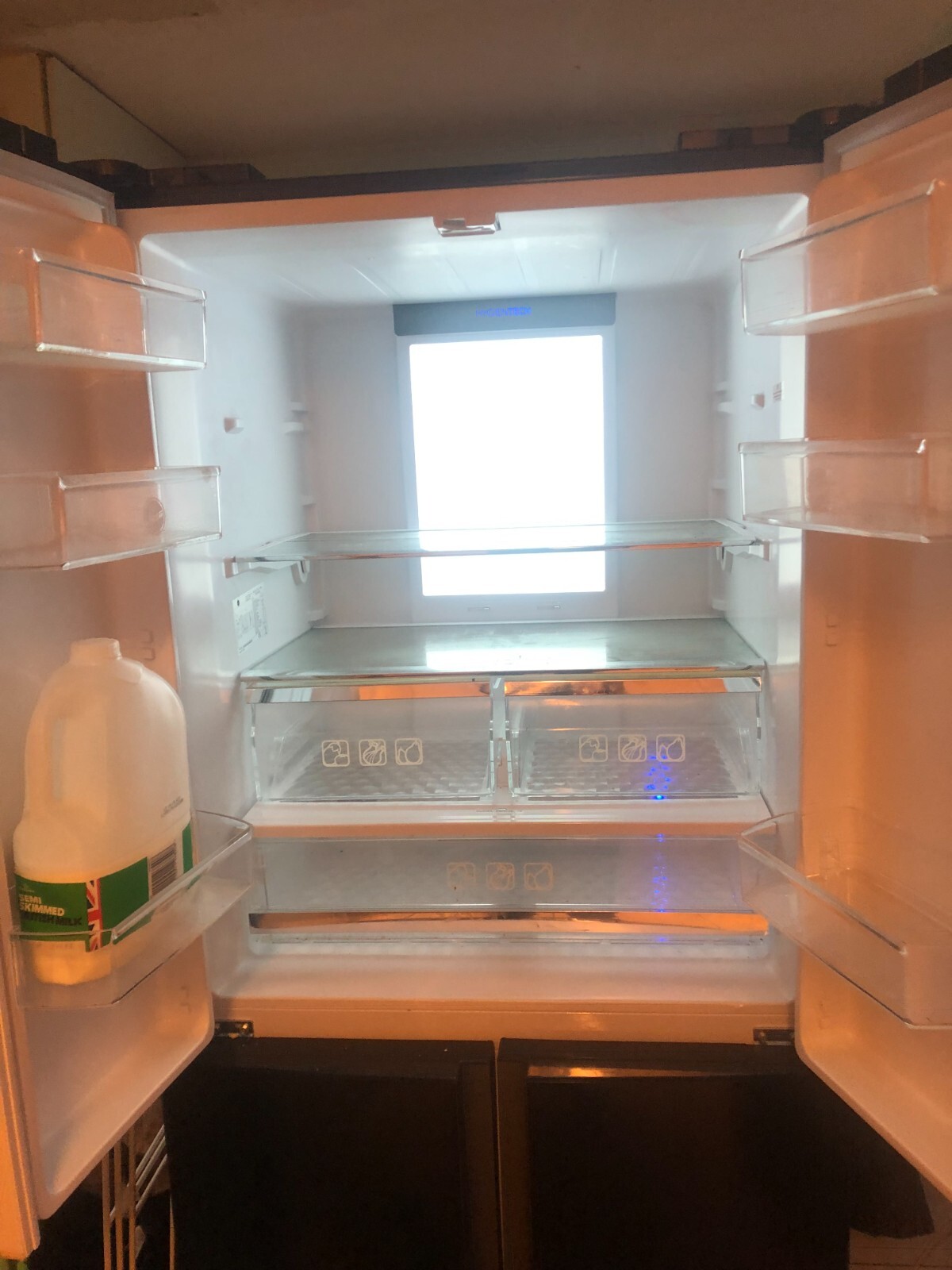 hoover american style fridge freezer eBay