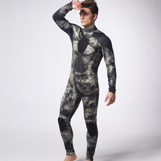 1.5mm Camouflage Diving Suit Freediving Spearfishing Underwater Wetsuit