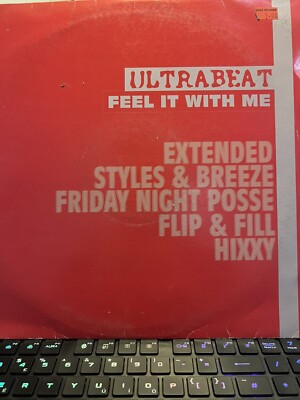 Ultrabeat - Feel It With Me - Used Vinyl Record 12'' BOUNCE WIGAN PIER CLASSIC