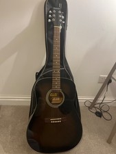 Brown Rosetti Acoustic Guitar - Used- In Transit Was Damaged Slightly On Neck