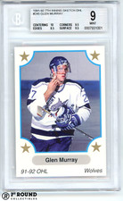 Glen Murray BGS 9+: 1991-92 7th Inning Sketch OHL Rookie Year #245