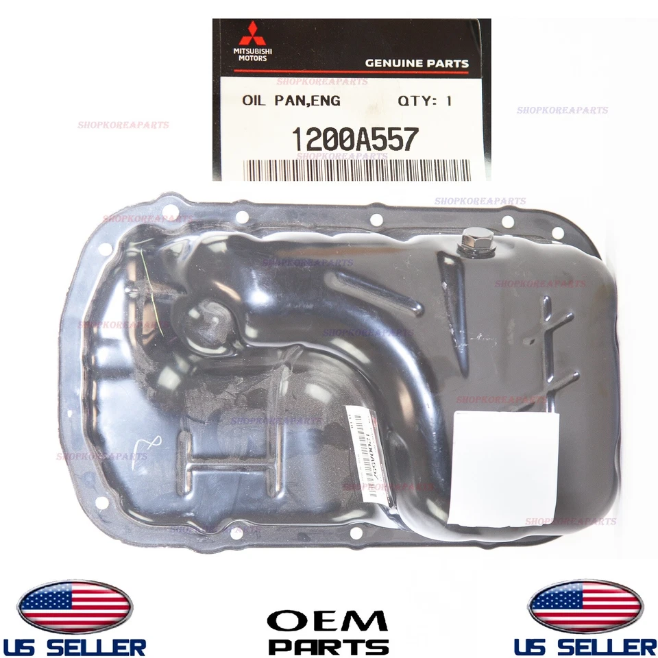 Genuine OEM Engine Oil Pan Assy 2014-2024 Mitsubishi Mirage 1.2L - Image 2 of 4